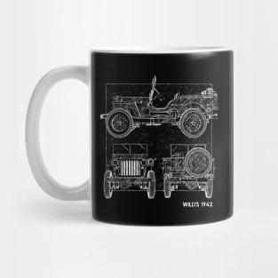 Willys Jeep Mug